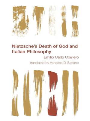 cover image of Nietzsche's Death of God and Italian Philosophy